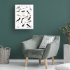 Trademark Fine Art - Sarah Frances British Coastal Birds Canvas Art - 3 of 4