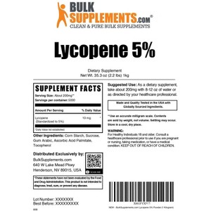 BulkSupplements Lycopene Powder - 1 of 4
