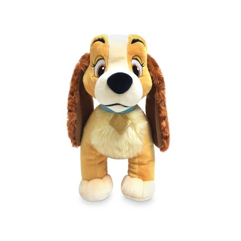 Disney Store Lady Plush Lady and the Tramp 14 Stuffed Animal Plush