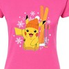 Women's - Pokémon - Pika Skii Fitted Graphic T-Shirt - 2 of 3