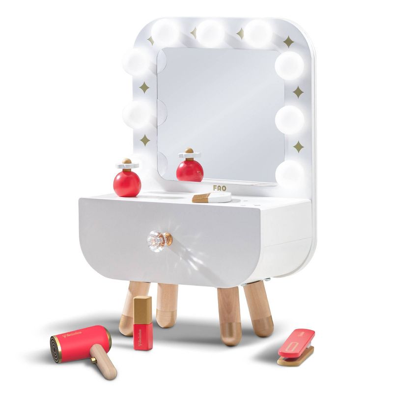 FAO Schwarz Make-Believe Magic Vanity Mirror Makeup Set, 5 of 11