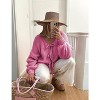 Coolmee Womens Bow Tie Front Cardigan Sweaters Fall Winter Long Sleeve Open Front Chunky Sweater Coats - 4 of 4