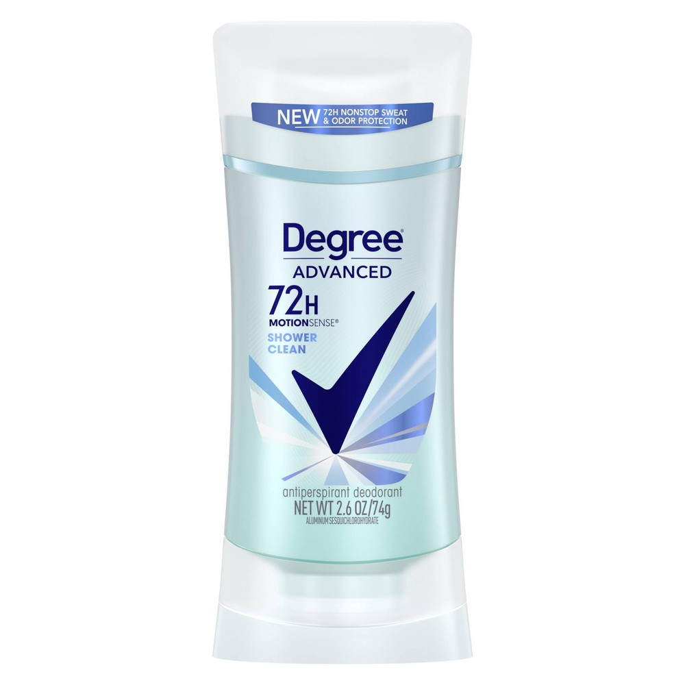 UPC 079400118028 product image for Degree Advanced Motionsense Shower Clean 72-Hour Antiperspirant & Deodorant - 2. | upcitemdb.com