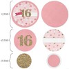 Big Dot of Happiness Sweet 16 - Birthday Party Giant Circle Confetti - Party Decorations - Large Confetti 27 Count - 2 of 4