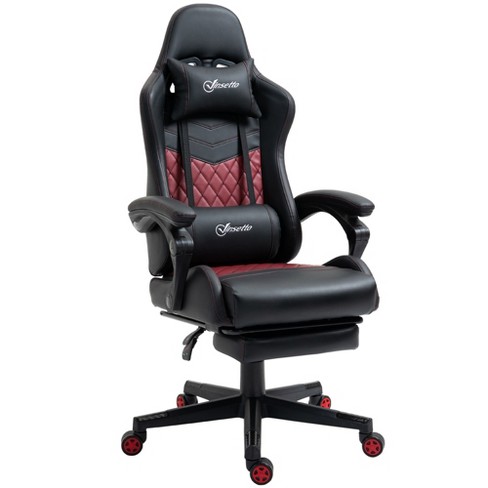 Leather recliner gaming online chair