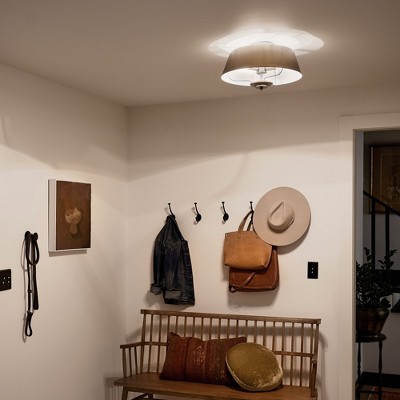 Luella Elegant 3-Light Brushed Natural Brass Pendant