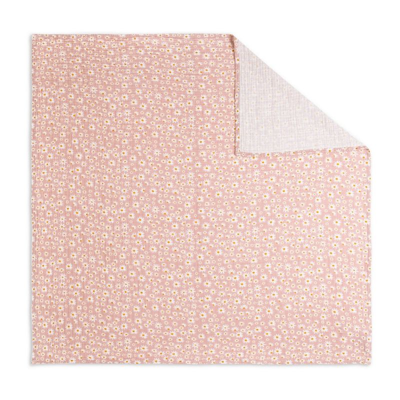 Babyletto Daisy Muslin Swaddle Blanket, 2 of 10