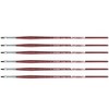 da Vinci COLLEGE Student Brush, Synthetic, Acrylic & Oil, Flat, Series 8740, Size 4, Pack of 6 - 2 of 3