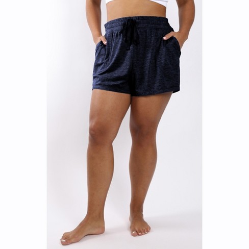 90 Degree By Reflex Soft and Comfy Activewear Lounge Shorts with