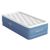 Simmons Rest Aire 17" Comfort Top Anti-Microbial Air Mattress with Built-in Pump - Queen - 2 of 4