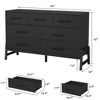 7 Dresser for Bedroom, Freestanding 52 in Wide Drawer Dresser with Storage, Wooden Closet Storage Chest - 2 of 4