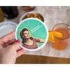 Toynk Single Retro Cork Drink Coaster - I Don’t Drink Anymore/Any Less - 4 of 4