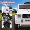 Coucheta Licensed Mercedes G63 Kids Ride-On Car with Remote Control - Suspension, Safety Lock, Soft Start, LED Lights & Bluetooth Music - 4 of 4