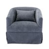 Living Room Chairs, Accent Armchair With 360 Degree Rotating Base, 300 Lbs Weight Capacity Small Comfy Sofa Chair - 2 of 4