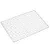 Unique Bargains Stainless Steel Cross Wire BBQ Grill Net for Baking Roasting - 3 of 4