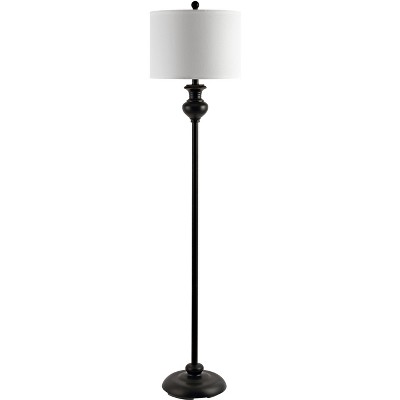 Erlan Floor Lamp - Antique Black - Safavieh