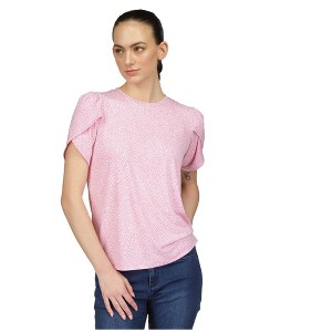 Michael Kors Womens Petal Sleeve Pullover Blouse - 1 of 1