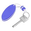 Unique Bargains Fishing Kayaking Water Sports Floating Oval Buoyant Keychains 2 Pcs - 3 of 4