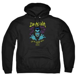 Men's Universal Monsters Dracula Fang Out Pull-Over Hoodie - 1 of 4