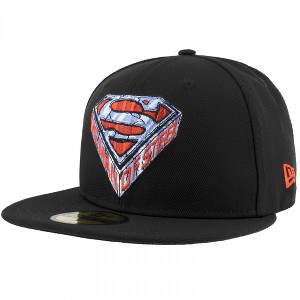 Adult Superman Man of Steel Logo New Era 59Fifty Fitted Hat - 1 of 4