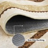 Bordered Area Rugs for Living Room, Modern Machine Washable Non Slip Low Pile Rug for Dining Room Home Office - 4 of 4