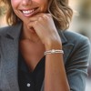 Ross-Simons 3-8.5mm Cultured Pearl and 1.00 ct. t.w. White Zircon Bracelet in 18kt Gold Over Sterling Size 7 - 2 of 4