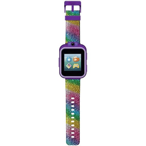 PlayZoom 2 Girls Smartwatch - Purple Butterfly Print 