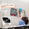 AND1 Over the Door Mini Basketball Hoop: 18x12 Shatterproof Backboard, 2 Mini Basketballs, and Hand Pump Included - Ultimate Indoor Accessory - 3 of 4