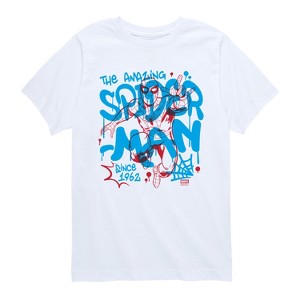 Boys' - Marvel - Spider-Man Street Short Sleeve Graphic T-Shirt - 1 of 4