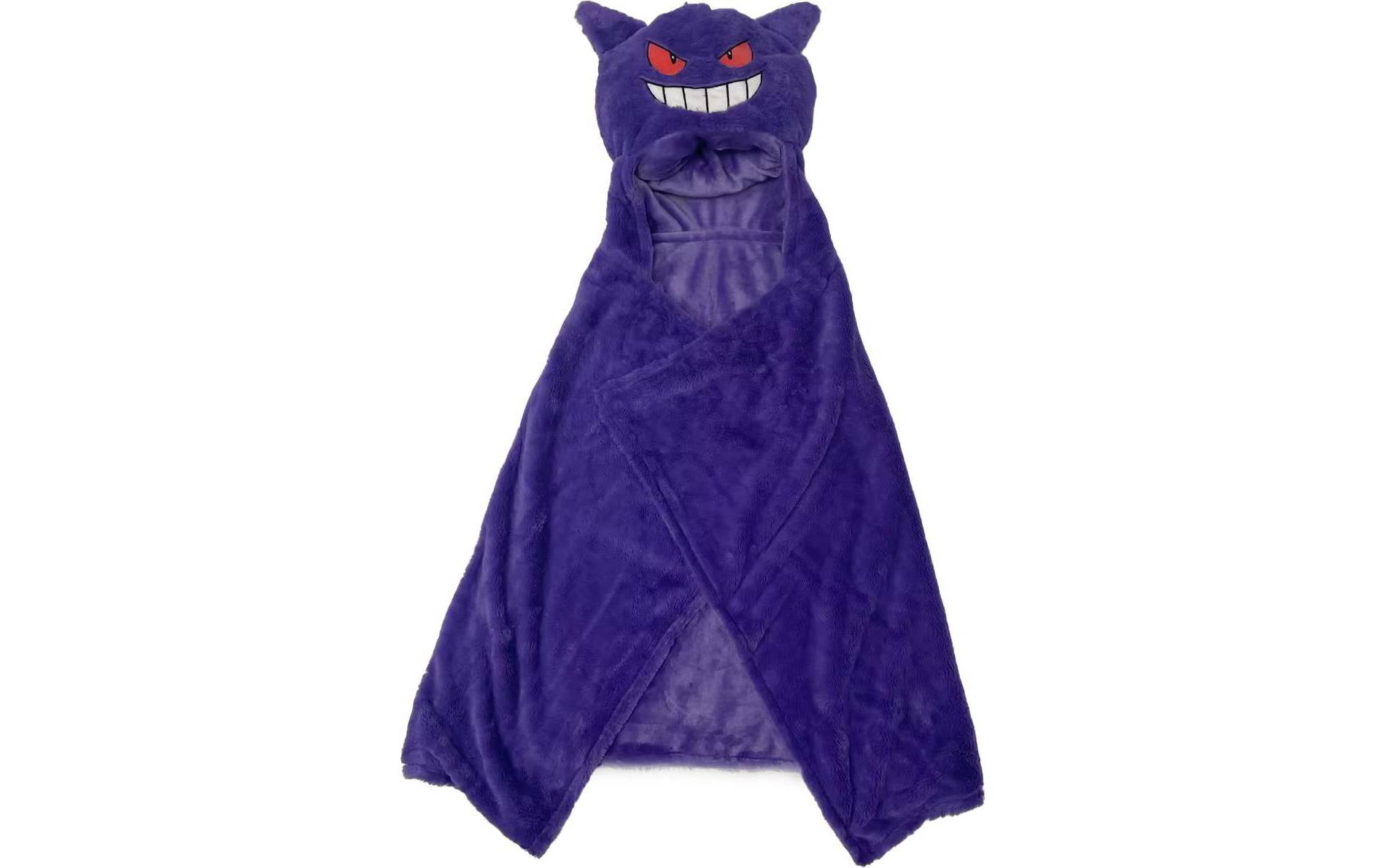 Pokemon Gengar Kids' Hooded Blanket