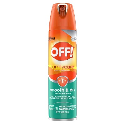 OFF! FamilyCare Mosquito Repellent Smooth & Dry - 4oz