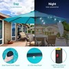 Sonkuki 9ft LED Round Outdoor Patio Market Umbrella w/Aluminum Pole and 8 Sturdy Ribs - 4 of 4