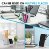 Link Wireless Charging Stand with Dual USB Charger & Desk Organizer - Great For Dorms, Offices & More - 4 of 4