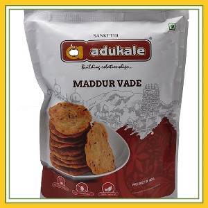 Adukale Maddur Vade Pack of 3 ,Each 180 Gms - 1 of 4