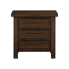 NicBex Nightstand with Drawers,1pc Side Table with Pulls  and Multi -colored Finish,Bedside Table for Bedroom,Living Room - 2 of 4
