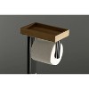 Edenscape Freestanding Toilet Paper Holder with Storage Shelf - Kingston Brass - 4 of 4