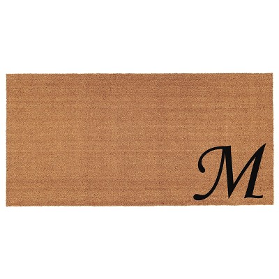 Calloway Mills 153623672M Urban Chic Monogram Doormat 3 ft. x 6 ft. (Letter M)