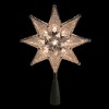 Northlight 8" Lighted Silver and Clear Mosaic Star Christmas Tree Topper - Clear Lights - 2 of 3