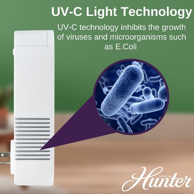 Aqua Plug-in UV-C Air Sanitizer with HEPA Filter