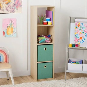 4 Cube Vertical Storage Organizer multiple colors - 1 of 4