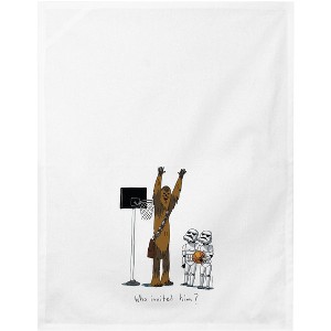 Star Wars Chewbacca and Stormtrooper Play Basketball Dish Towels - 1 of 1