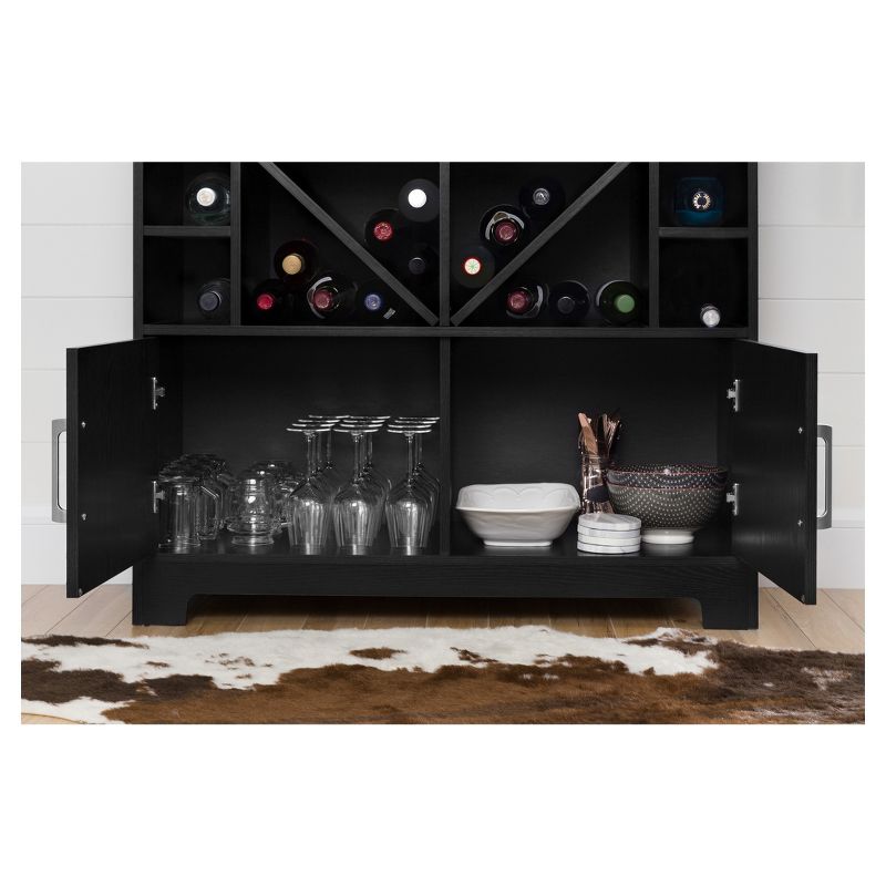Vietti Bar Cabinet with Bottle Storage and Drawers - South Shore, 6 of 12