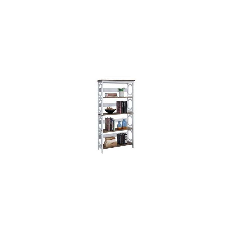 60" Omega 5 Tier Bookcase - Breighton Home, 3 of 5