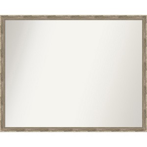 Amanti Art Mila Non-Beveled Wood Framed Bathroom Vanity Wall Mirror - 1 of 4