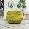 CENGHU Bean Bag Chair, Accent Beanbag Sofa Chair with Ottoman, Soft Faux Fur Bean Bag Chairs for Adults/Kids - image 3 of 4