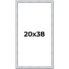PosterPalooza | Classic Silver Picture Frame - UV Acrylic, Foam Board Backing, Hanging Hardware - 2 of 4