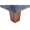 24" Tufted Storage Ottoman and Hinged Lid - WOVENBYRD - 3 of 4
