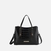 MKF Collection Aurelia Crocodile-Embossed Vegan Leather Women's Tote Stylish Shoulder Handbag by Mia K - 2 of 4