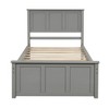 ALEXOUN Twin Bed,Wood Platform Bed Frame with Headboard and Footboard Captain Bed for Boys,Girls,Kids, Teens - 4 of 4