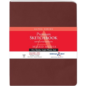 Stillman & Birn Alpha Series - Softcover Sketchbook - Portrait 8 x 10 - 150gsm White Paper - 1 of 2